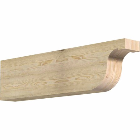 Ekena Millwork Del Monte Rough Sawn Rafter Tail, Douglas Fir, 6"W x 12"H x 48"L RFT06X12X48DEL00RDF